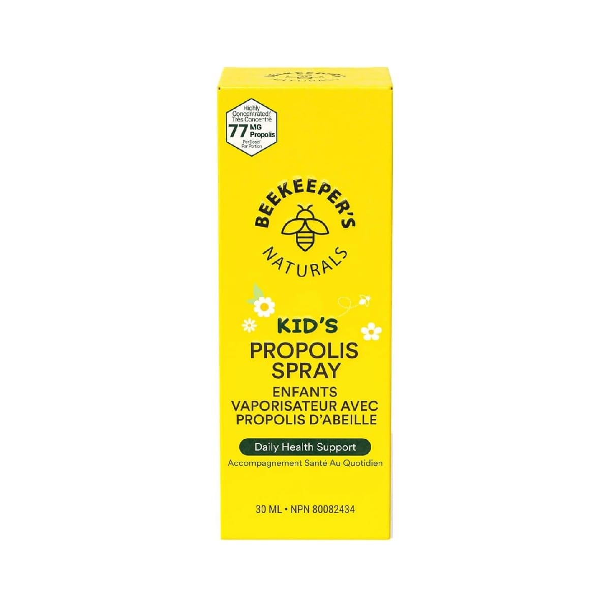 Beekeeper's Naturals Kid's Propolis Throat Spray (30 mL)