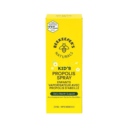 Beekeeper's Naturals Kid's Propolis Throat Spray (30 mL)