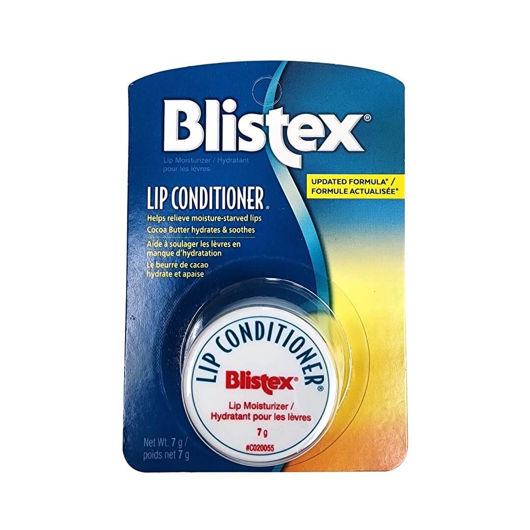 Product label for Blistex Lip Conditioner SPF 15 (7 grams)