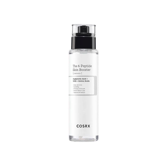 Product Label for COSRX The 6 Peptide Skin Booster Serum (150 mL)