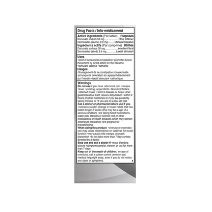 Colace Plus Stimulant Laxative (30 tablets)