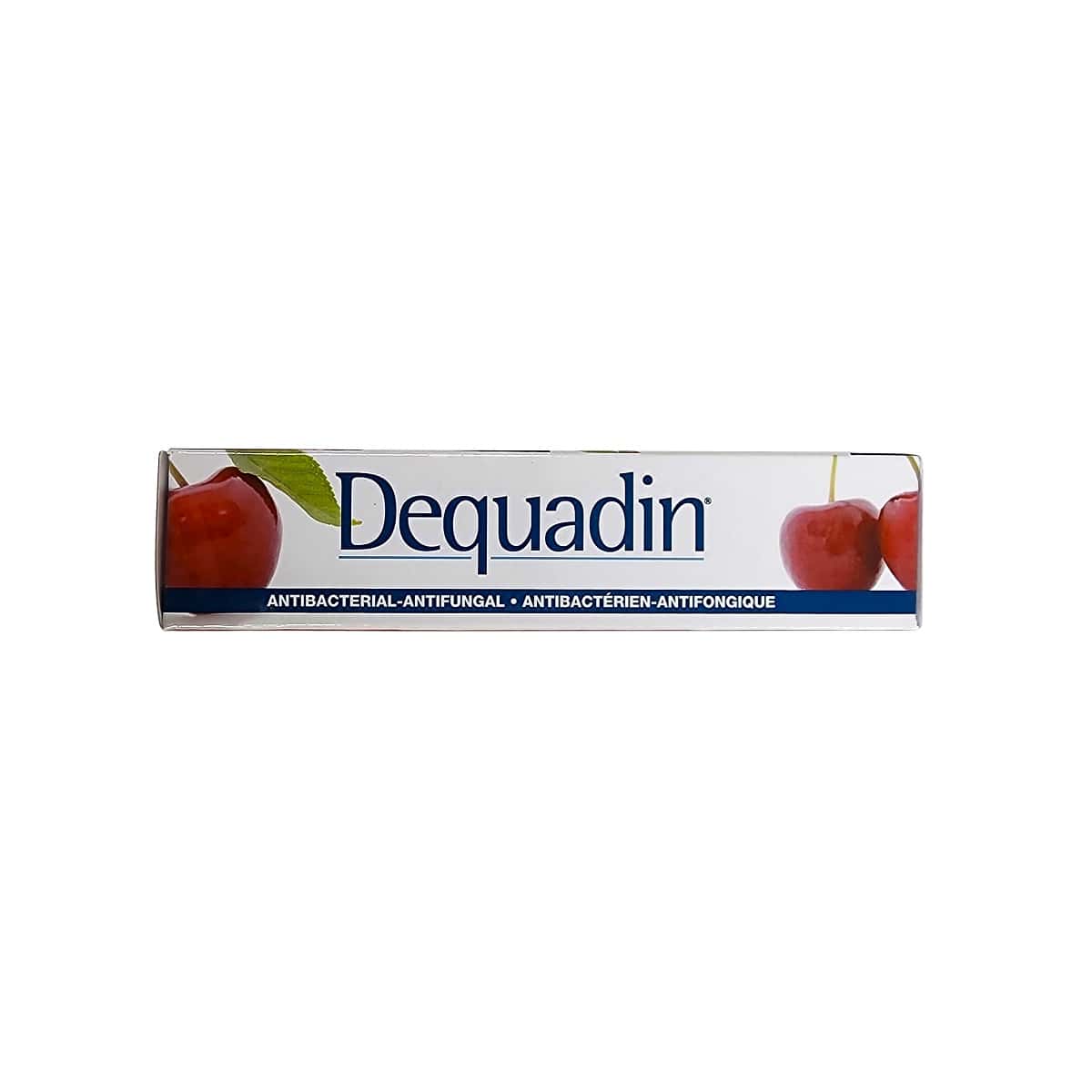 Graphic for Dequadin Dequalinium Chloride Lozenges Cherry Flavour (16 lozenges)