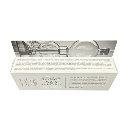 Ingredients for Dr. Althea 345 Relief Cream (50 mL)