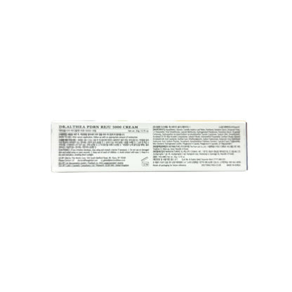 ingredients, how to use, warnings for Dr. Althea PDRN Reju 5000 Cream (20 grams)