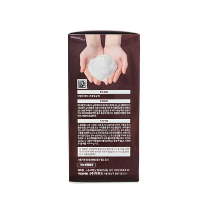 Directions for Etude House Hot Style Bubble Hair Coloring (7R Cherry Red) in Korean