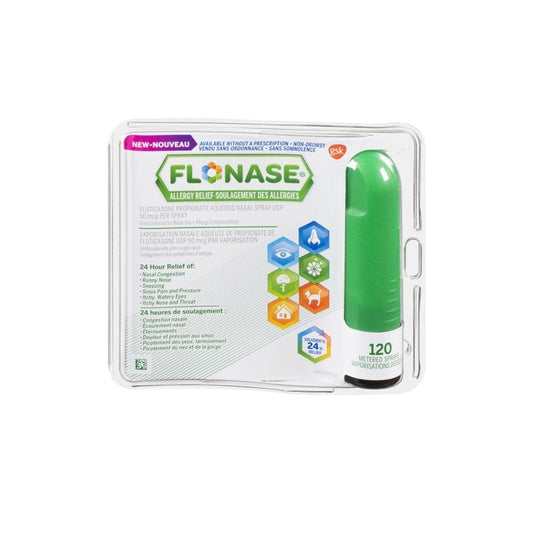 Flonase Allergy Relief Nasal Spray (120 sprays)