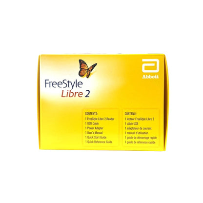 Kit contents for FreeStyle Libre 2 Blood Glucose Monitoring Reader