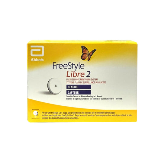 Product Label for FreeStyle Libre 2 Blood Glucose Sensor