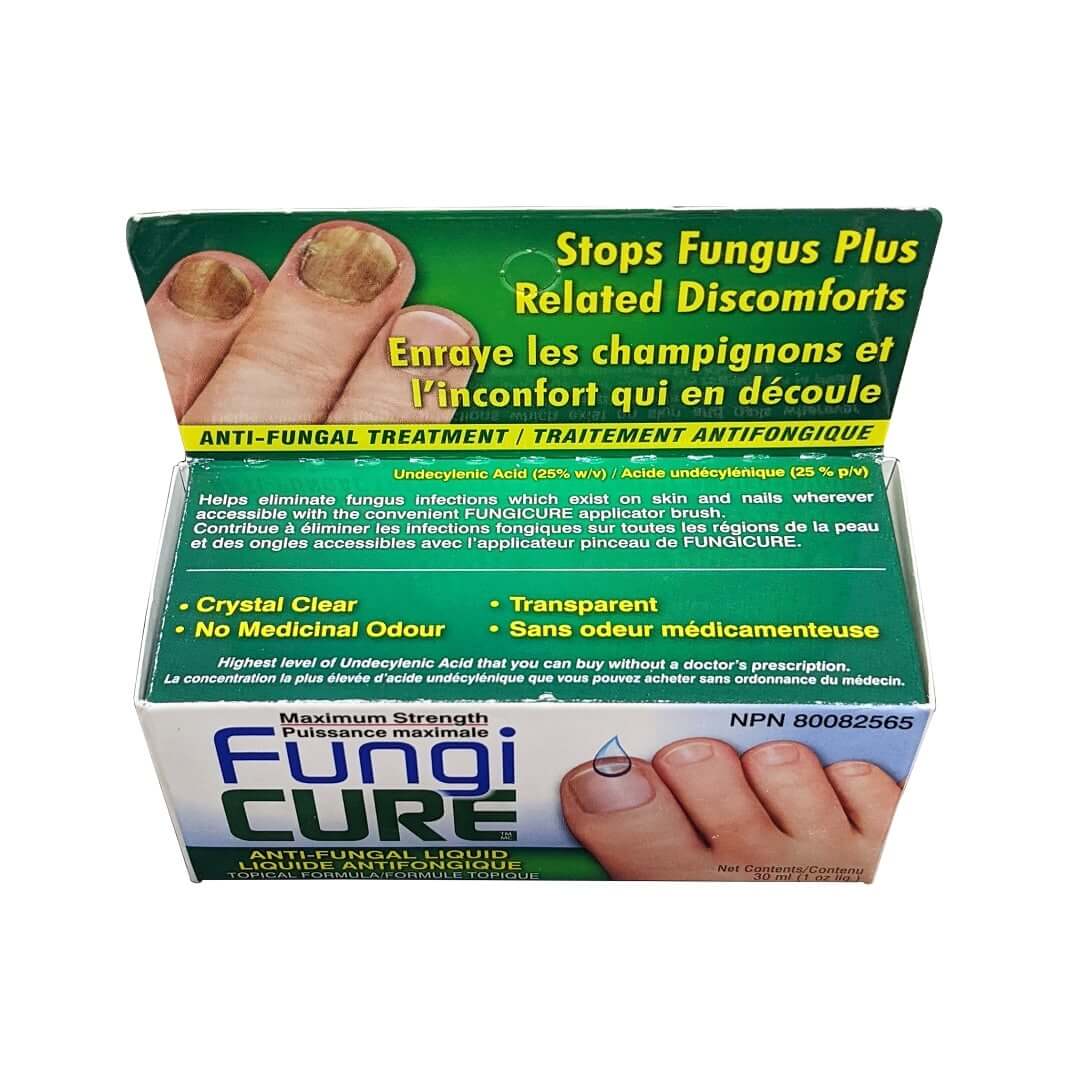 Features for Fungi Cure Anti-Fungal Liquid Maximum Strength (30 mL)