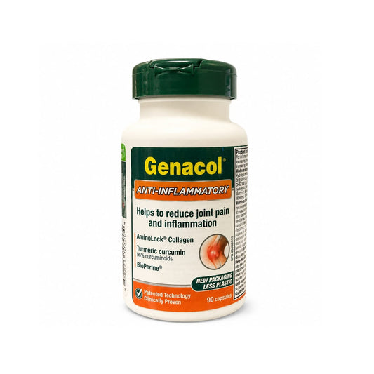 Product label for Genacol Anti-Inflammatory (90 capsules) EN