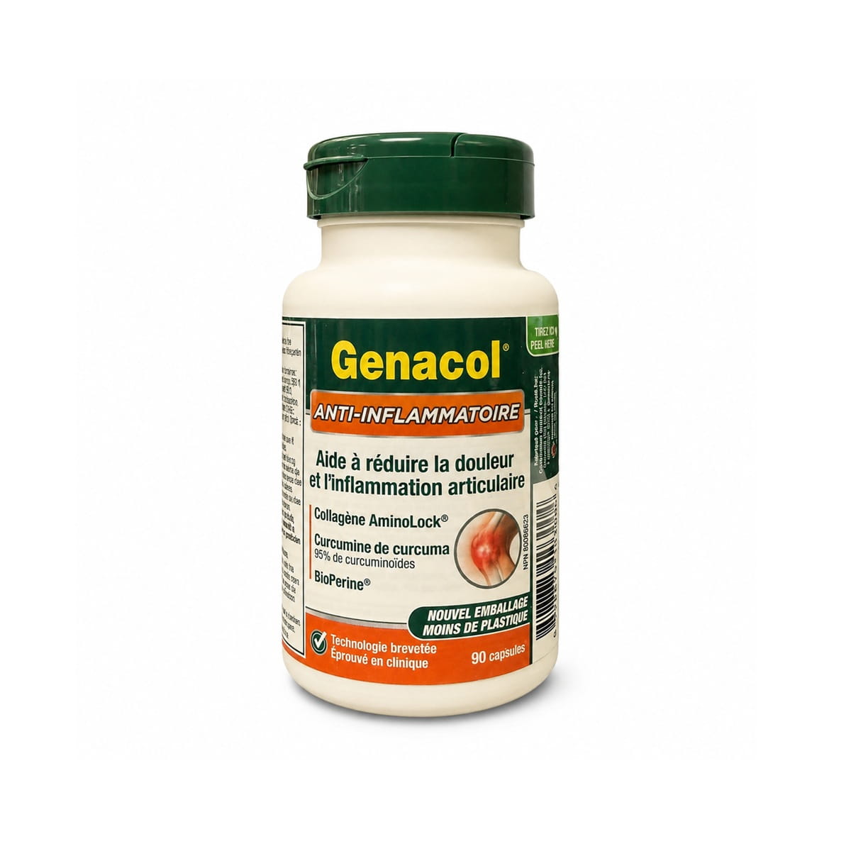 Product label Genacol Anti-Inflammatory (90 capsules) FR