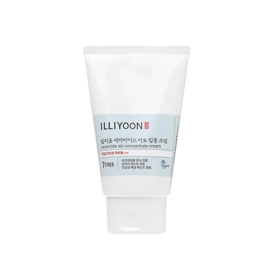 Product label for Illiyoon Ceramide Ato Concentrate Cream (200 mL)
