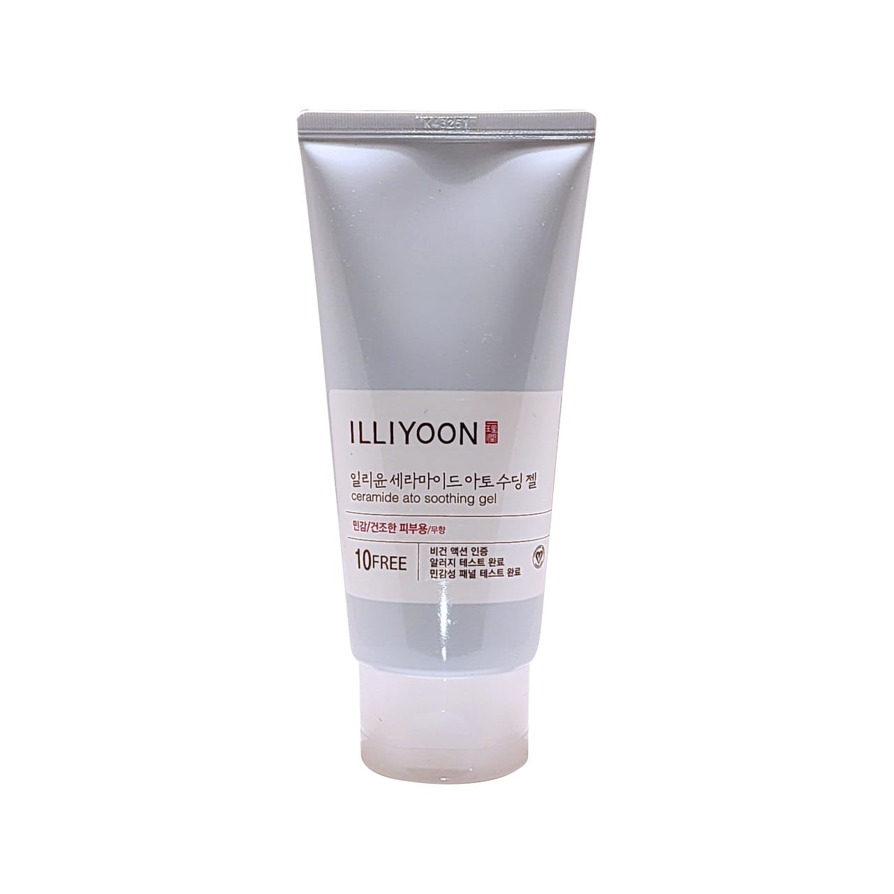 Product label for Illiyoon Ceramide Ato Soothing Gel (175 mL)
