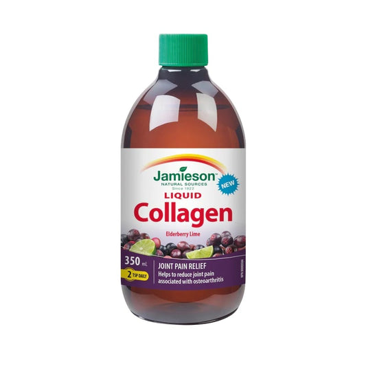 Jamieson Liquid Collagen Elderberry/Lime (350 mL)