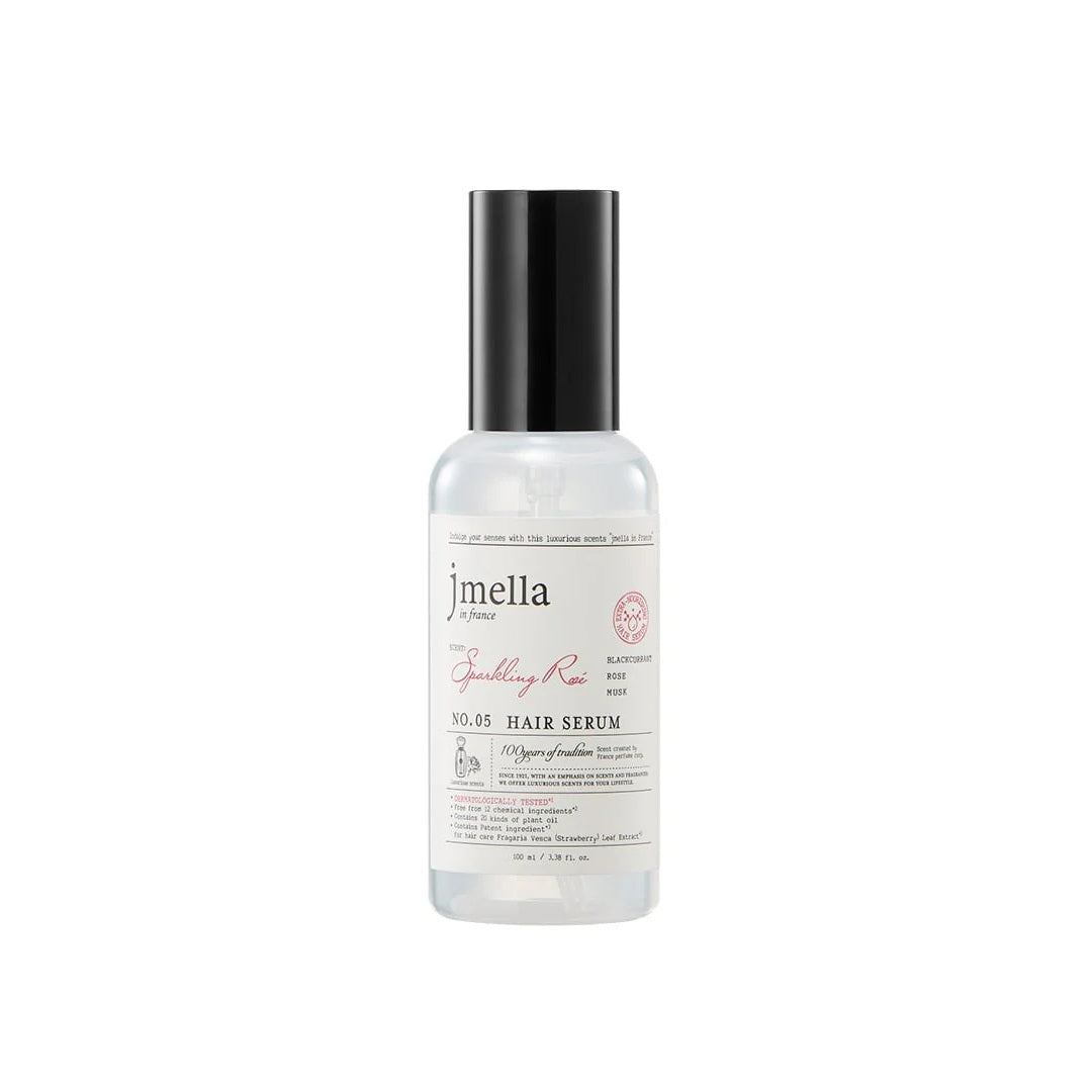 Product bottle for Jmella in France Sparkling Rose Hair Serum (100 mL)