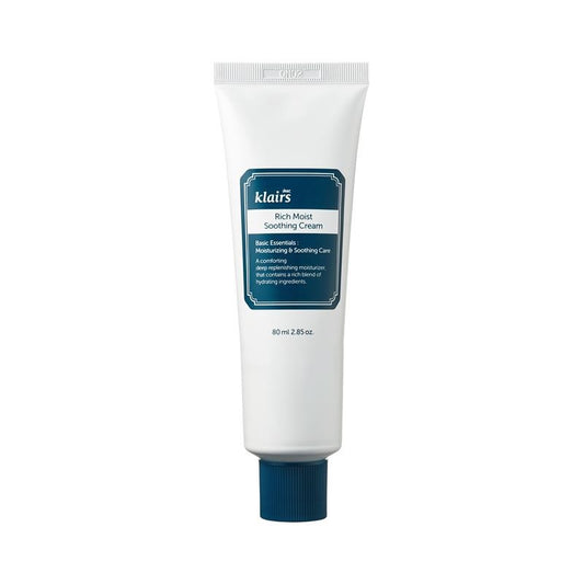 Tube for Klairs Rich Moist Soothing Cream (80 mL)