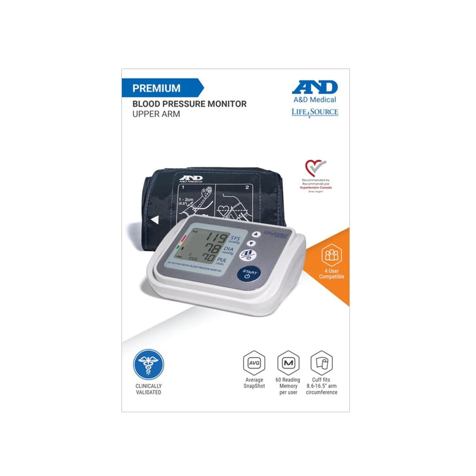 Buy LifeSource Blood Pressure Monitor | Canada Free Shipping on $99 ...