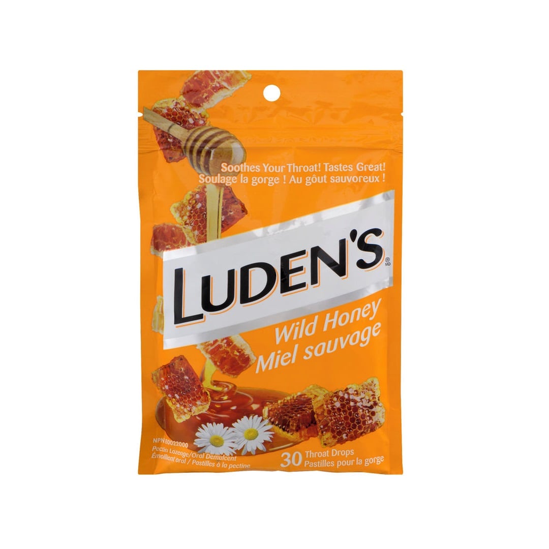 Luden's Wild Honey Throat Lozenges (30 count)