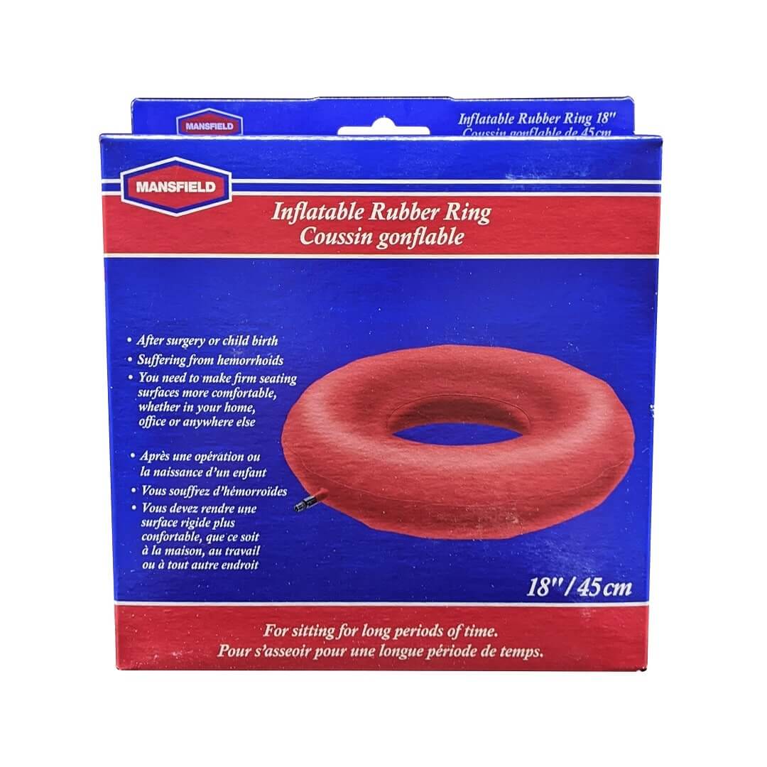 Mansfield Inflatable Rubber Ring (45 cm) – beyondRx.ca (by 99 Pharmacy)