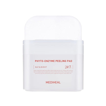 Product label for Mediheal Phyto-enzyme Peeling Pads (90 count)