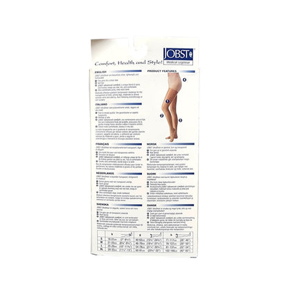 Features for Jobst UltraSheer Compression Stockings 20-30 mmHg - Pantyhose / Closed Toe / Black (Small)