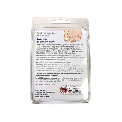 Description, Direections, Warnings, Cautions for PediFix Bunion Relievers (Small)
