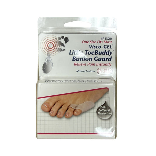 Label for PediFix Visco-Gel Little ToeBuddy Bunion Guard