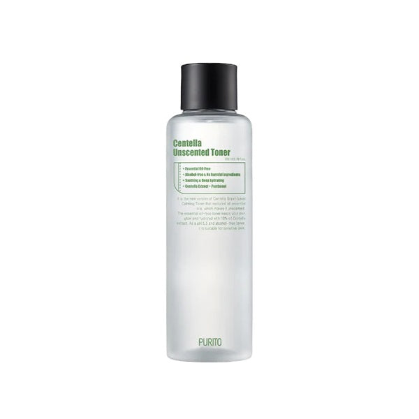 Product bottle for Purito Centella Unscented Toner (200 mL)