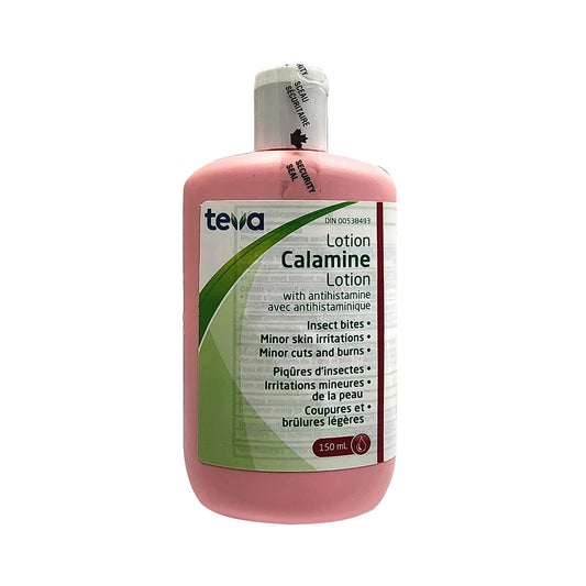 Teva Calamine Lotion with Antihistamine (150 mL)