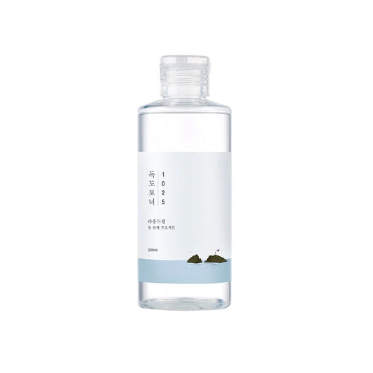 Bottle label for Round Lab 1025 Dokdo Toner (200 mL)