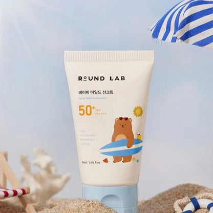 Beach visual Round Lab Baby Mild Sunscreen SPF50+ PA++++ (60 mL)