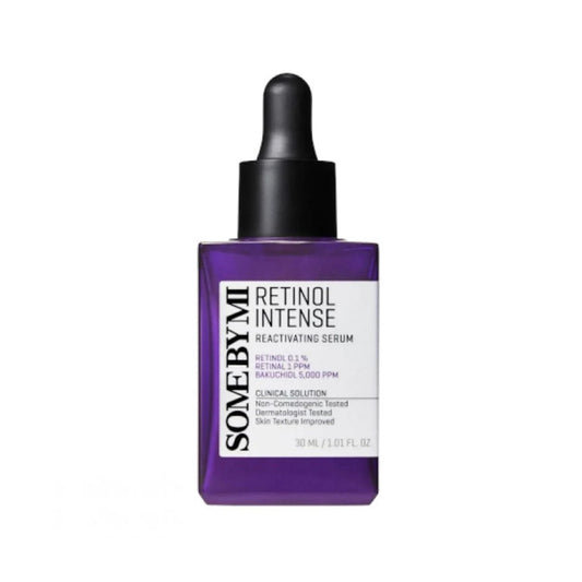 Product label for SOME BY MI Retinol Intense Reactivating Serum (30 mL)