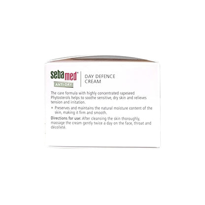 Description and directions for Sebamed Anti-Dry Day Defence Cream (50 mL) 
