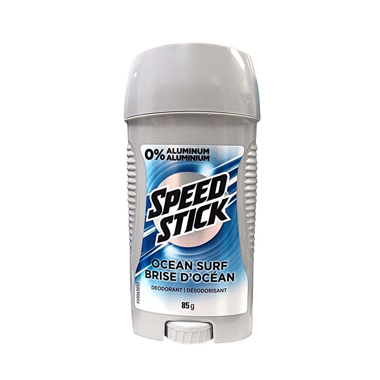 Product label for Speed Stick Ocean Surf Deodorant (85 grams)