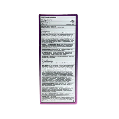Ingredients, uses, warnings for Taro Women's Minoxidil Foam Hair Regrowth Treatment (2 x 60 grams)
