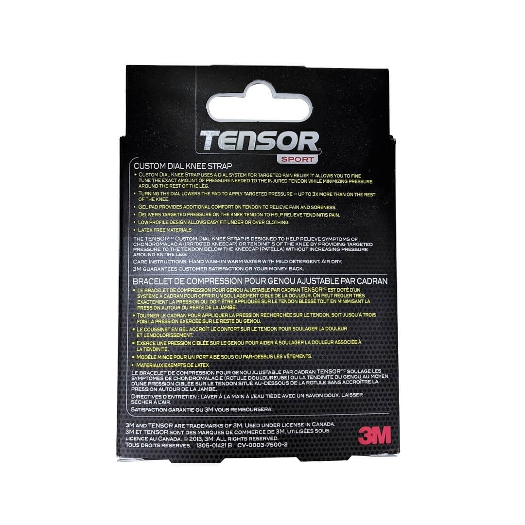 Description for Tensor Sport Custom Dial Knee Strap (One Size)