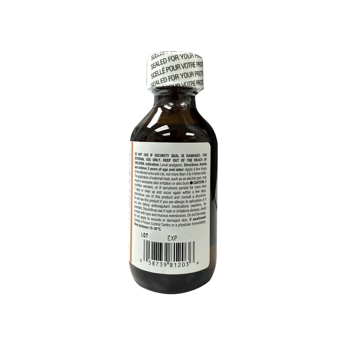 Indications, Cautions, Ingredients for Teva Pharma Wintergreen Oil (100 mL) English