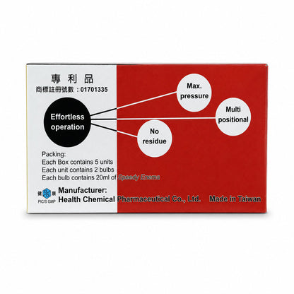 Topwin Speedy Enema (10 x 20 mL) - Features