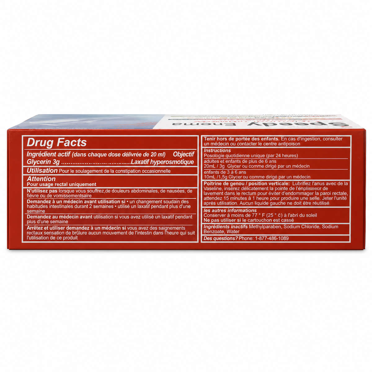 Topwin Speedy Enema (10 x 20 mL) - Product Facts EN