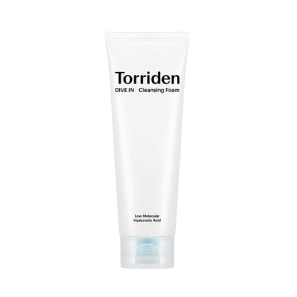 Tube for Torriden Dive-In Low Molecular Hyaluronic Acid Cleansing Foam (150 mL)