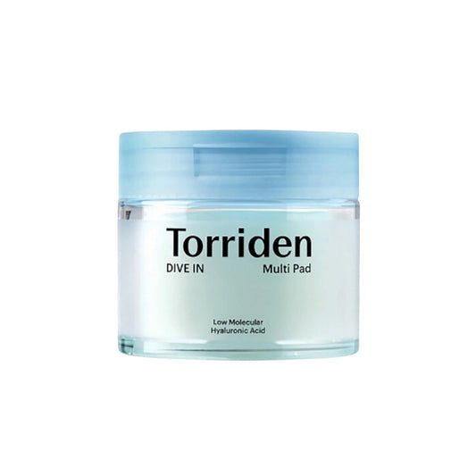 Jar for Torriden Dive-In Low Molecular Hyaluronic Acid Multi Pad (80 count)