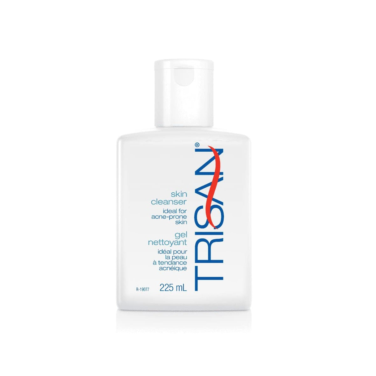 Product label for Trisan Gel Skin Cleanser (225 mL)