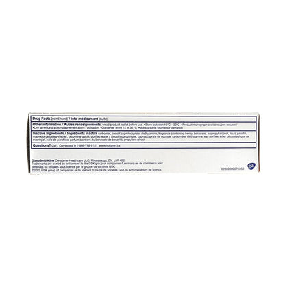 Ingredients for Voltaren Emulgel Back and Muscle Pain (100 grams)