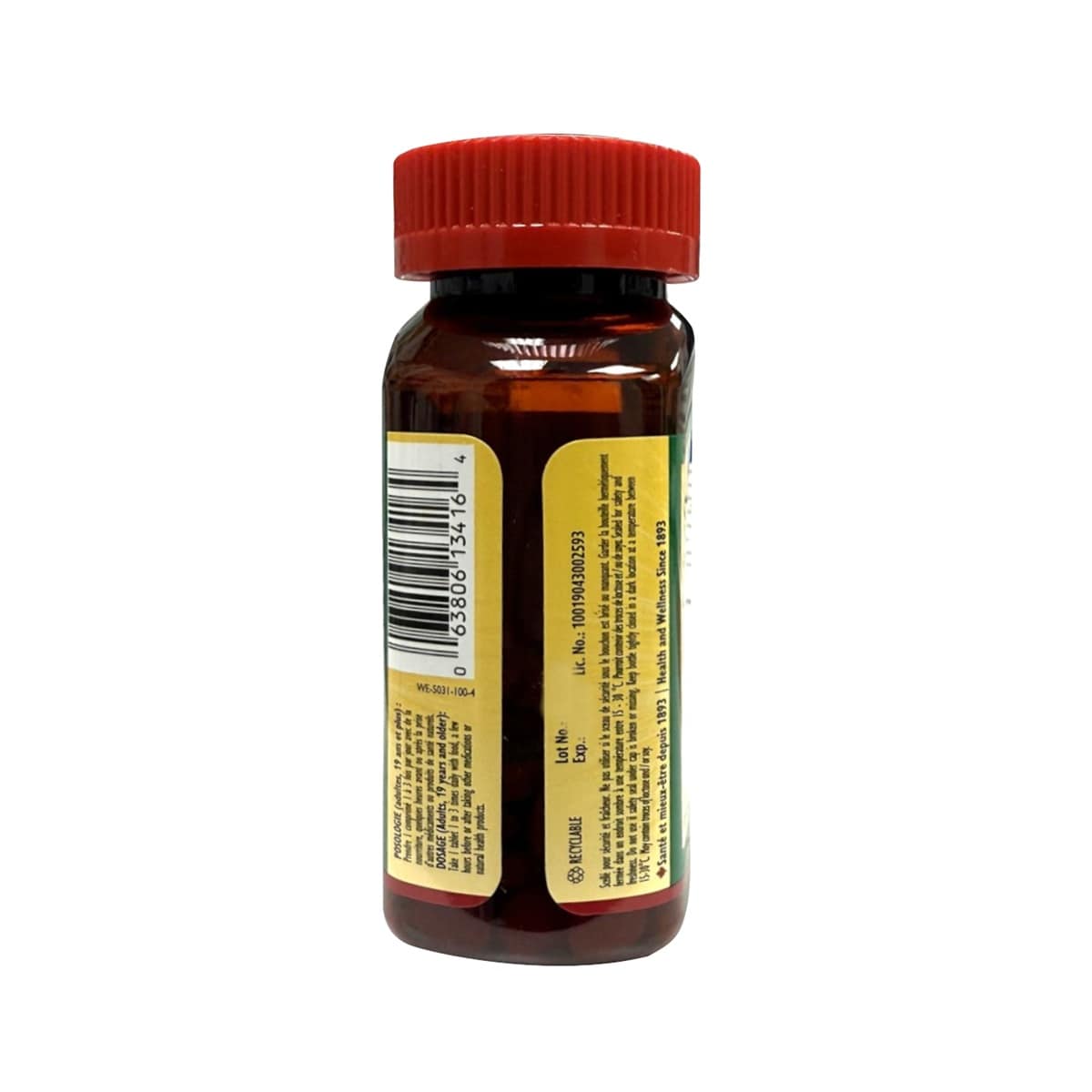 Wampole Ferrous Fumarate 300mg (100 Tablets)