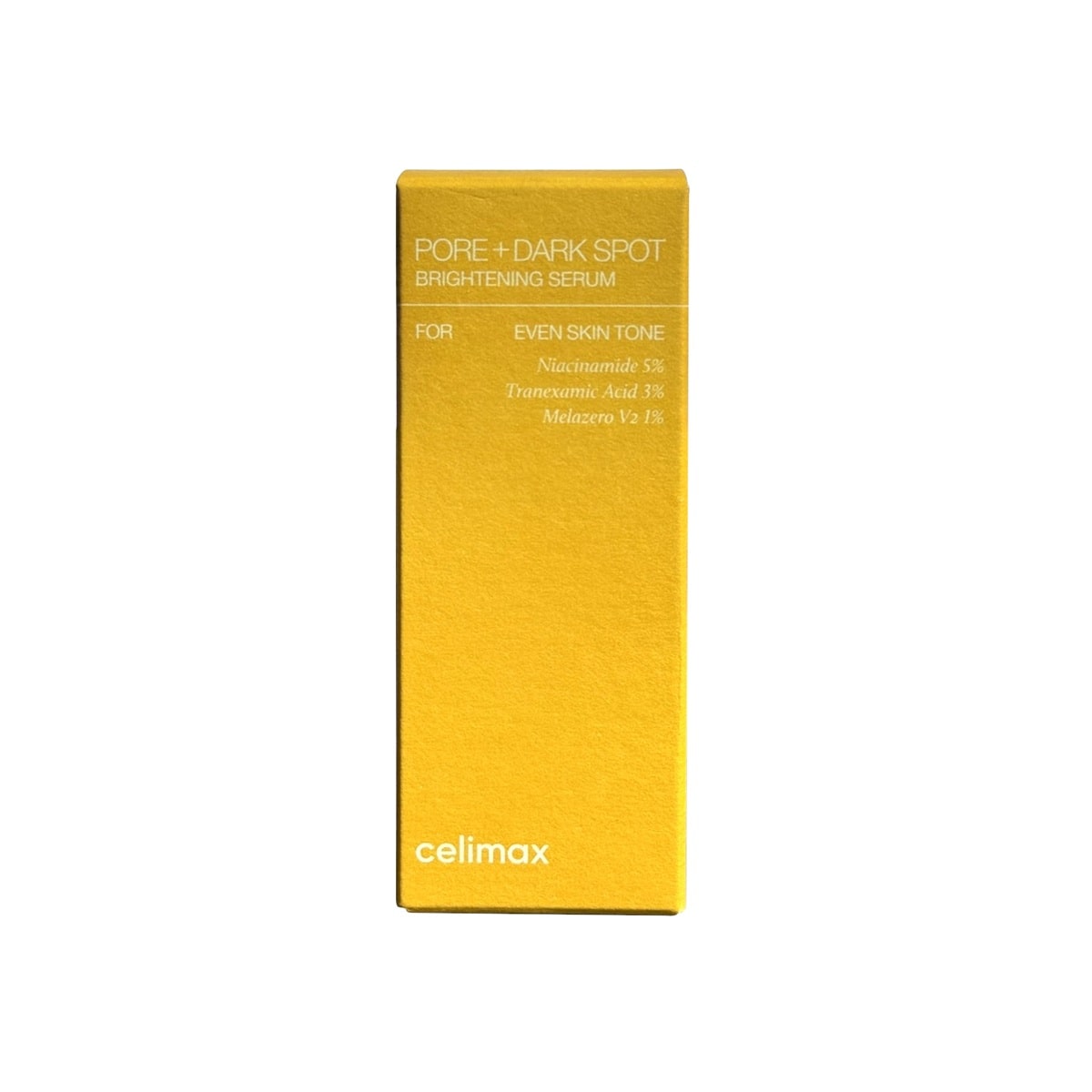 Package for celimax Pore+Dark Spot Brightening Serum (30 mL)