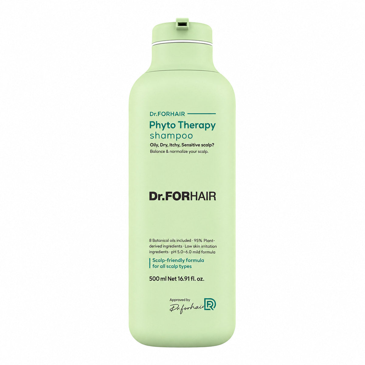 Bottle for Dr.FORHAIR Phyto Therapy Shampoo (500 mL)