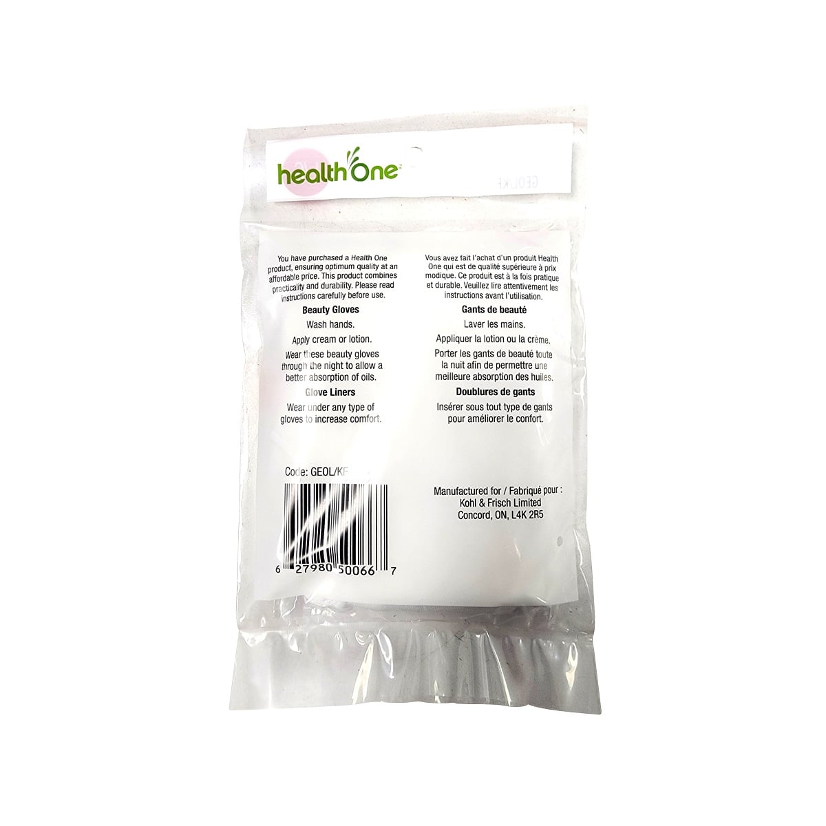 Description for health One Cotton Gloves (Large Size)