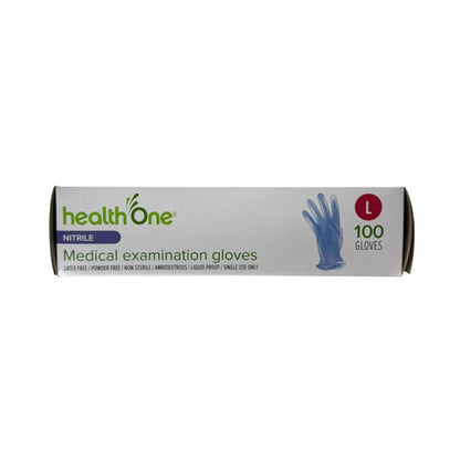 Graphic for health One Vinyl Nitrile Gloves Large (100 count) in English