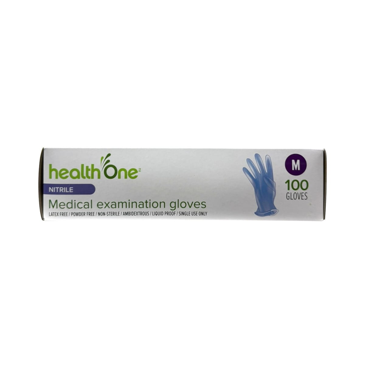 Graphic for health One Vinyl Nitrile Gloves Medium (100 count) in English