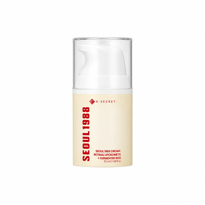 BOttle for K-SECRET SEOUL 1988 Cream Retinal Liposome 1% + Fermented Rice (50 mL)